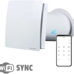 Ilmanvaihtokone lämmön talteenotolla Cooltron Reco 60 SYNC WIFI