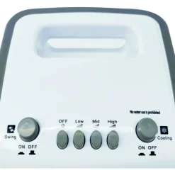Ilmanviilennin Emax, 80W pyörillä 4 l mekaaninen