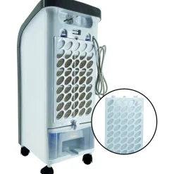 Ilmanviilennin Emax, 80W pyörillä 4 l mekaaninen