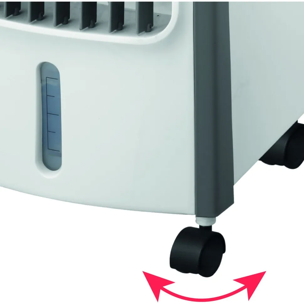 Ilmanviilennin Emax, 80W pyörillä 4 l mekaaninen
