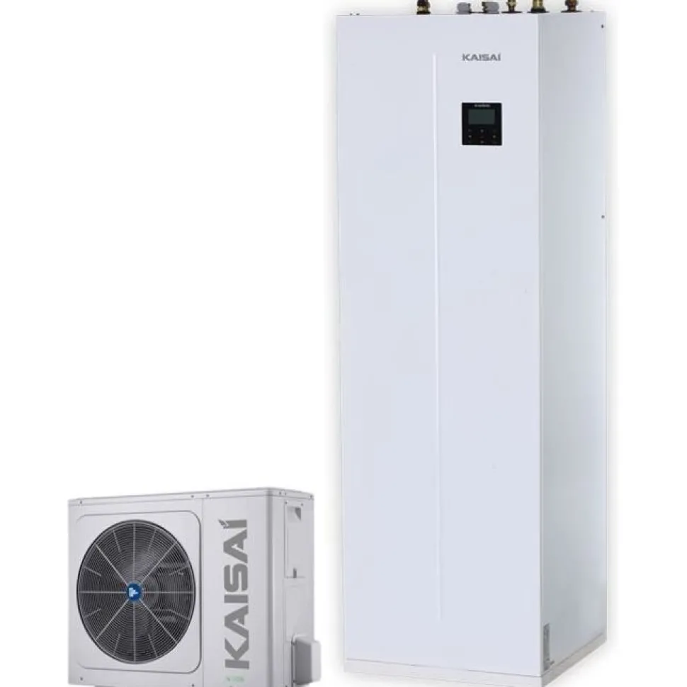 Ilma-vesilämpöpumppu Kaisai Duo 16kW 240L