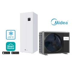 Ilma-vesilämpöpumppu Midea M-Thermal Arctic Dual 16kW/240L