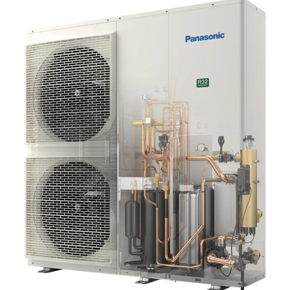 Ilma-vesilämpöpumppu Panasonic Monoblock T-Cap J Series WH-MXC12J9E8, 12kW, ulkoyksikkö