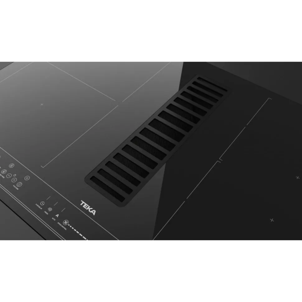 Induktiotaso liesituulettimella Teka AFF87601MSTBK, 800x510 mm, musta