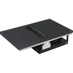 Induktiotaso liesituulettimella Thermex Typhoon II Flex Zone, 800mm, musta, omalla moottorilla