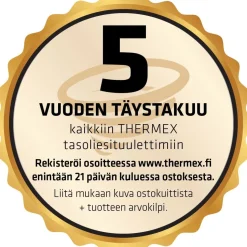 Induktiotaso liesituulettimella Thermex Typhoon II Flex Zone, 800mm, musta, omalla moottorilla