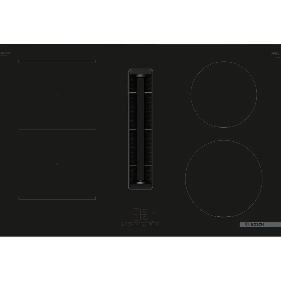 Induktiotaso liesituulettimella Bosch Serie 4 PVS811B16E 80cm