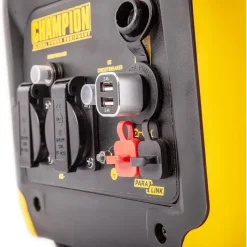 Invertteriaggregaatti Champion Dual Fuel The Supersilent 2kW 2x230V 1x12V 2xUSB