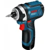Iskuruuvinväännin Bosch Professional GDR 12V-105 2x2,0 Ah akuilla + L-Boxx