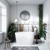 Istuma-amme Bathlife Ideal 1300 mm valkoinen
