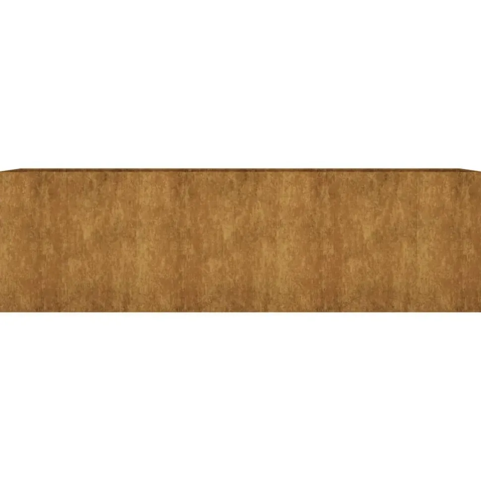 Istutuslaatikko 280x80x80 cm corten-teräs
