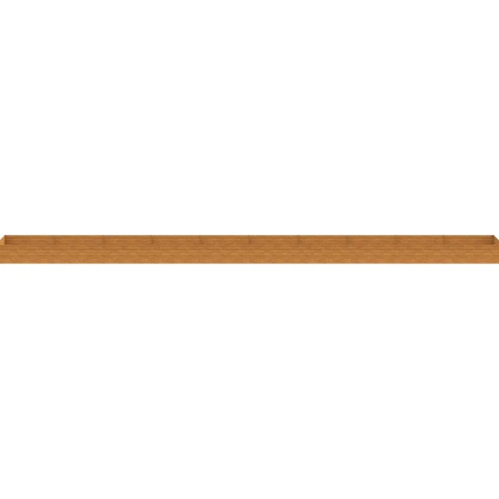 Istutuslaatikko 960x100x36 cm corten-teräs