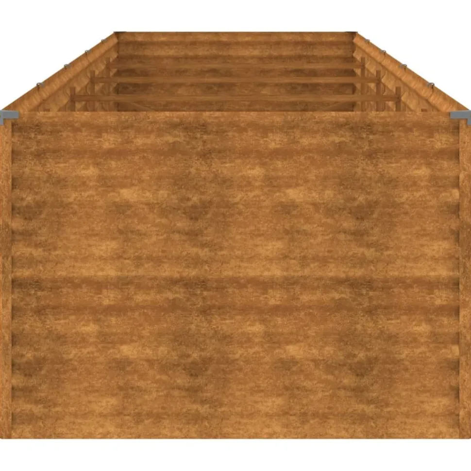 Istutuslaatikko 482x50x69 cm corten-teräs