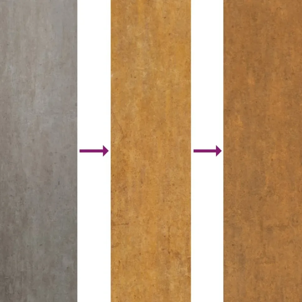 Istutuslaatikko 578x50x69 cm corten-teräs