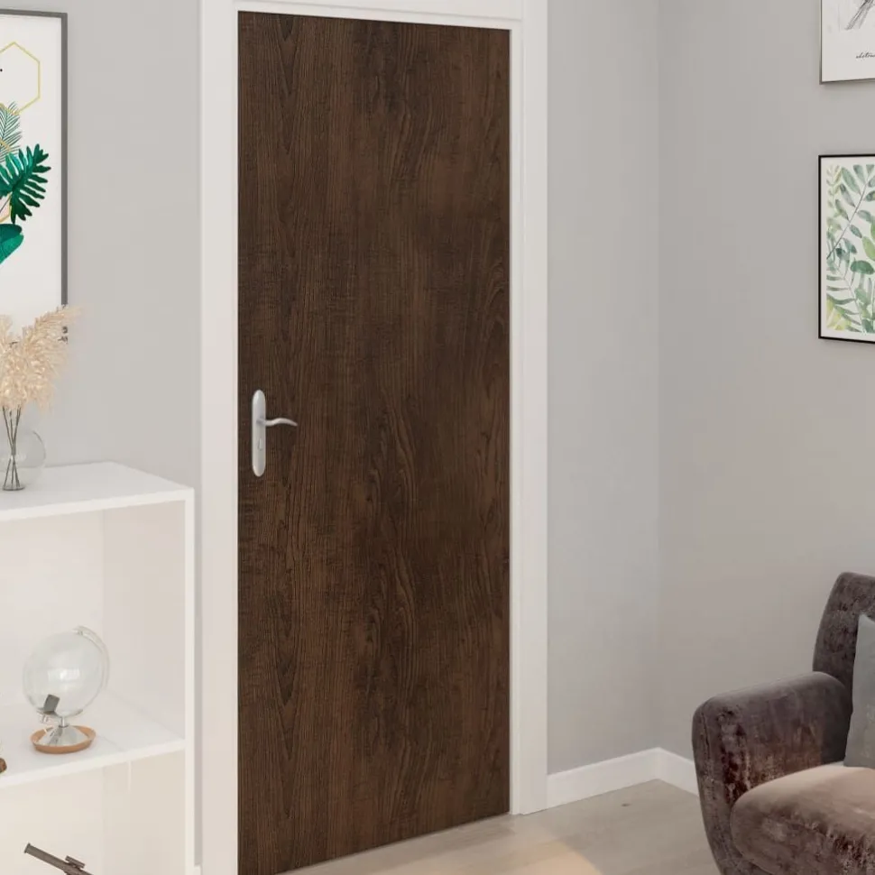 Itseliimautuva huonekalukalvo tumma tammi 500x90 cm pvc