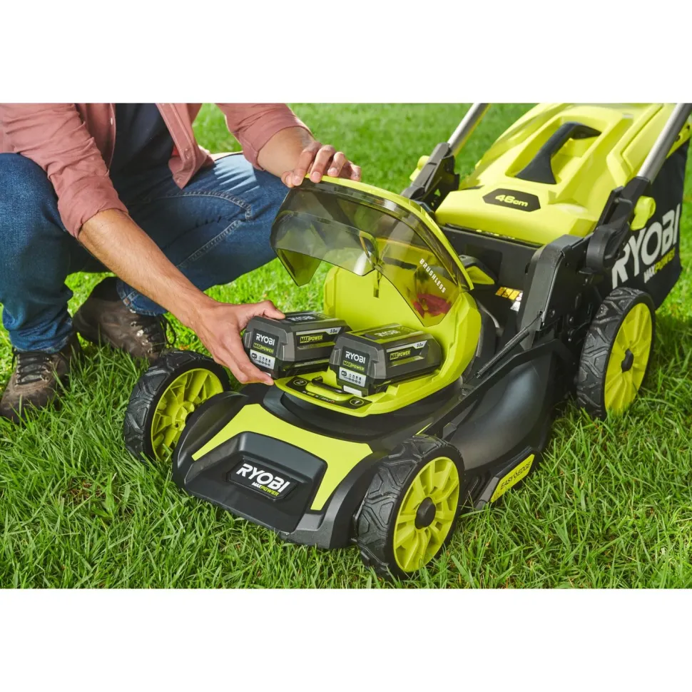 Itsevetävä akkuruohonleikkuri Ryobi Max Power RY36LMXSP46A-150 36V 5,0 Ah akulla