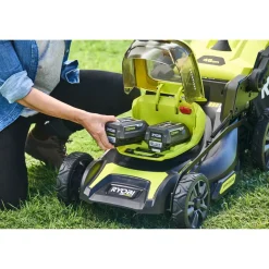 Itsevetävä akkuruohonleikkuri Ryobi Max Power RY36LMXSP46A-150 36V 5,0 Ah akulla