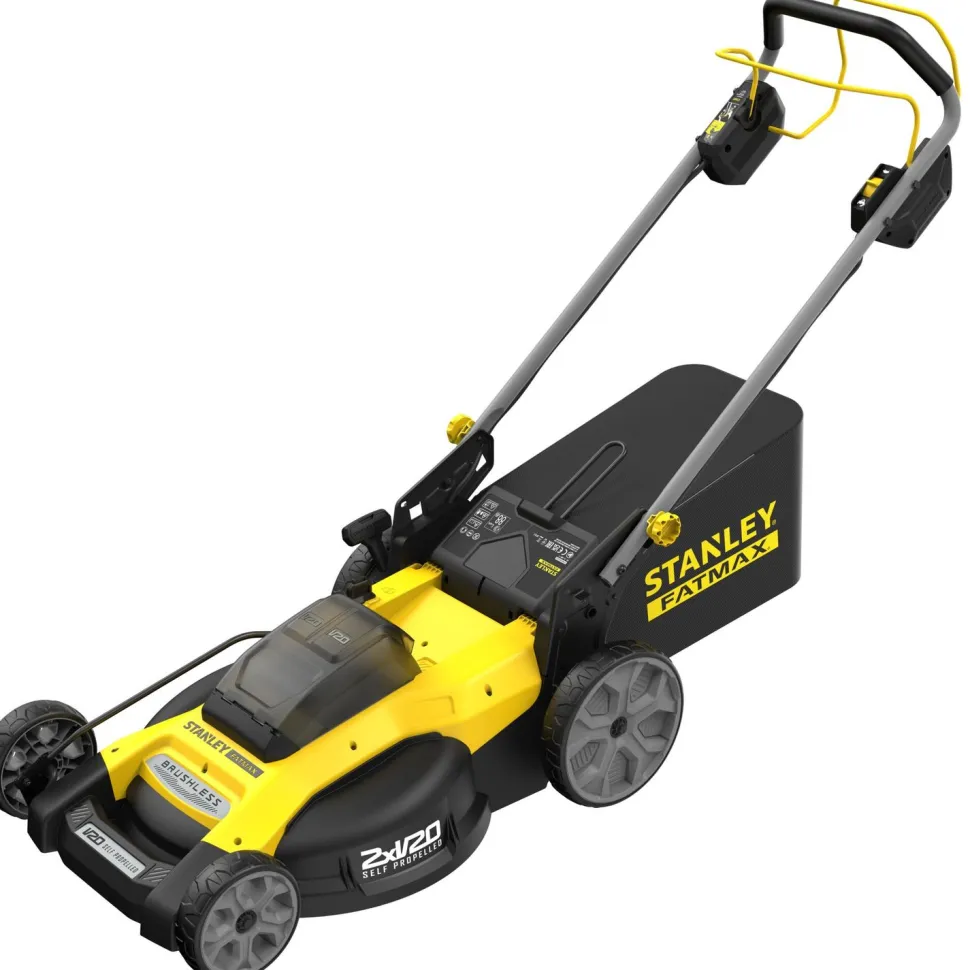Itsevetävä akkuruohonleikkuri Stanley FatMax V20 SFMCMWS251M-QW 51 cm 18V 2x4,0 Ah akuilla