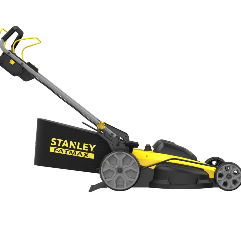 Itsevetävä akkuruohonleikkuri Stanley FatMax V20 SFMCMWS251M-QW 51 cm 18V 2x4,0 Ah akuilla