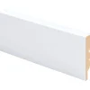 Jalkalista Maler R2 Aava 12x58x2750mm MDF valkoinen