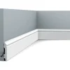 Jalkalista Orac Decor SX165 11x69x2000 mm polystyreeni valkoinen