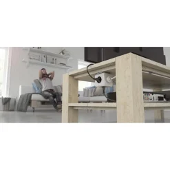 Jatkojohto Allocacoc PowerCube Extended 1,5m 5-osainen punainen/valkoinen