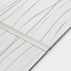Jatkolista Aluco välitilalevylle H-profiili silver 4000 mm