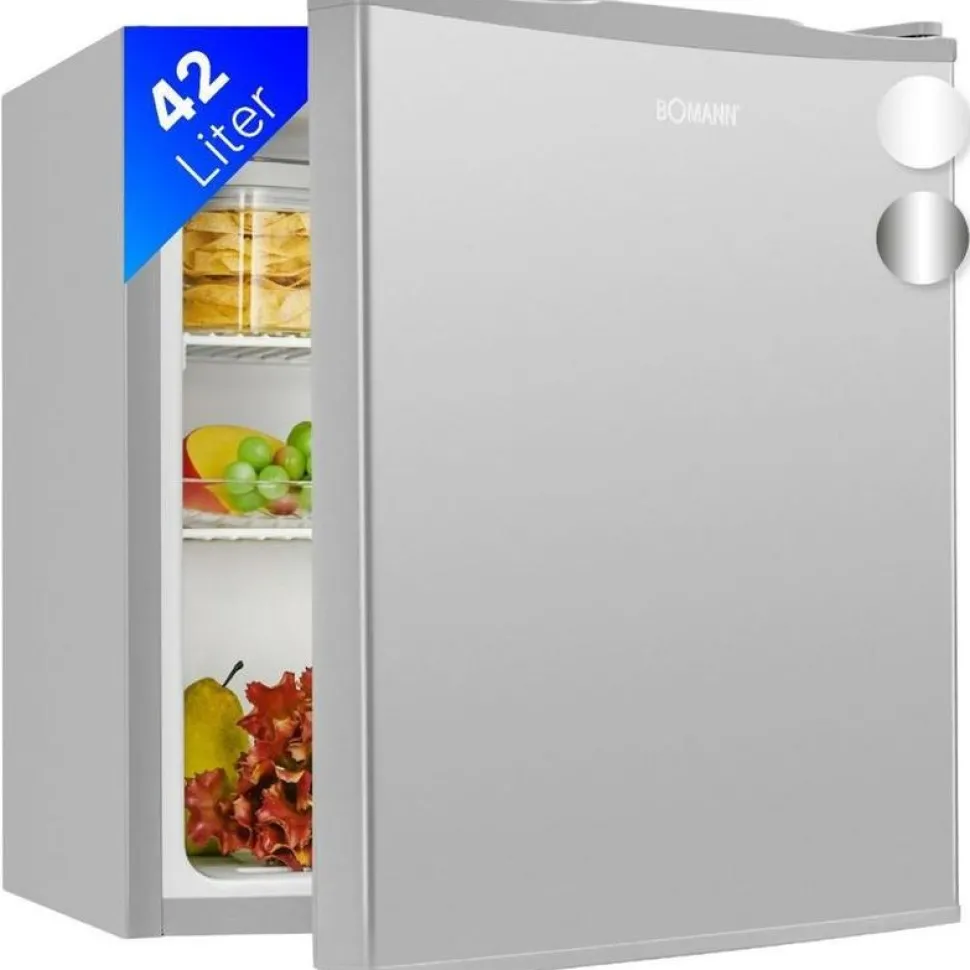 Jääkaappi Bomann KB7346IX, 45cm, 42 l, teräs