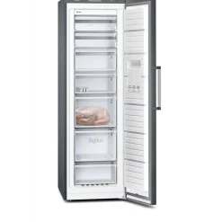 Jääkaappi ja pakastin Siemens KS36VVXDP GS36NVXEV iQ300, 120cm, 346/242 l, musta teräs