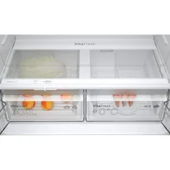 Jääkaappipakastin Bosch Serie 4 French Door KFN96VPEA, 90.5cm, 405/200 l, teräs