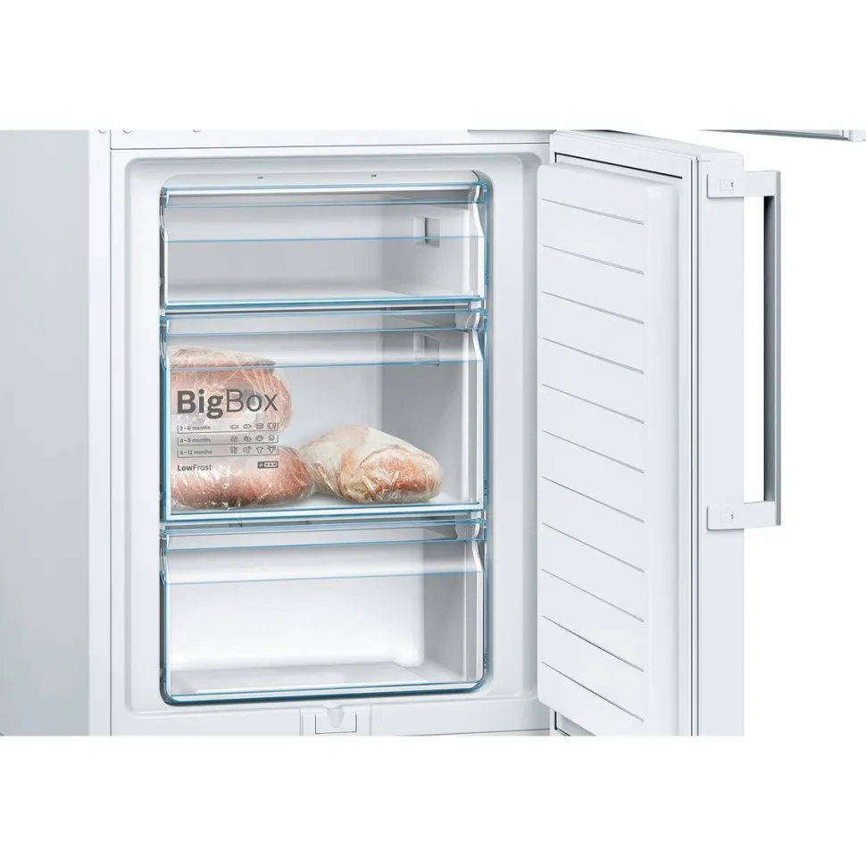 Jääkaappipakastin Bosch Serie 4 KGV366WEP 60cm, 214/94 l, valkoinen