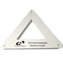 Jääkiekon syöttöavustinkolmio Gymsport Advance 56x66x4 cm