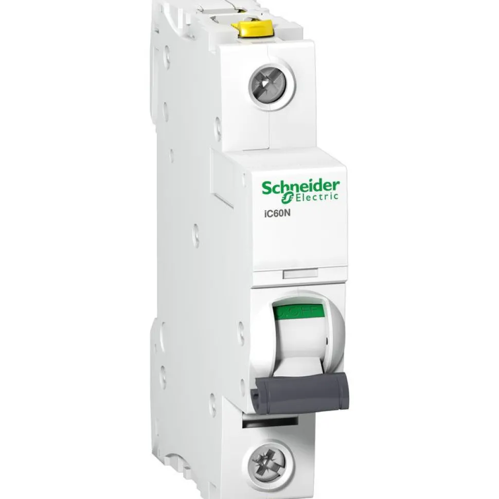 Johdonsuojakatkaisija Schneider Electric Acti9 iC60N 1-napainen C-käyrä 10A 6kA