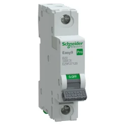 Johdonsuojakatkaisija Schneider Electric Easy9 MCB 1B20 6 kA