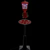 Jouluinen katuvalaisin joulupukilla, 180cm, LED