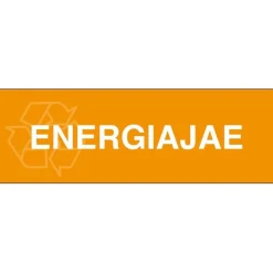 Jäteastian merkintätarra "Energiajae"