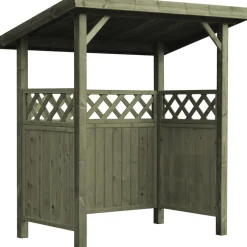 Jätekatos Lux Tupla pulpettikatto, 600l tai 2x240l astialle, eri värejä