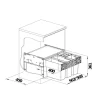Jätevaunu Blanco Select II 60/4