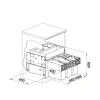 Jätevaunu Blanco Select II 60/4 Orga