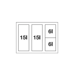 Jätevaunu Blanco Select II 60/4 Orga