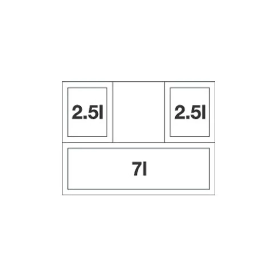Jätevaunu Blanco Select II XL 60/3 Orga