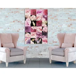 Juliste Artgeist Floral Collage kehyksillä eri kokoja