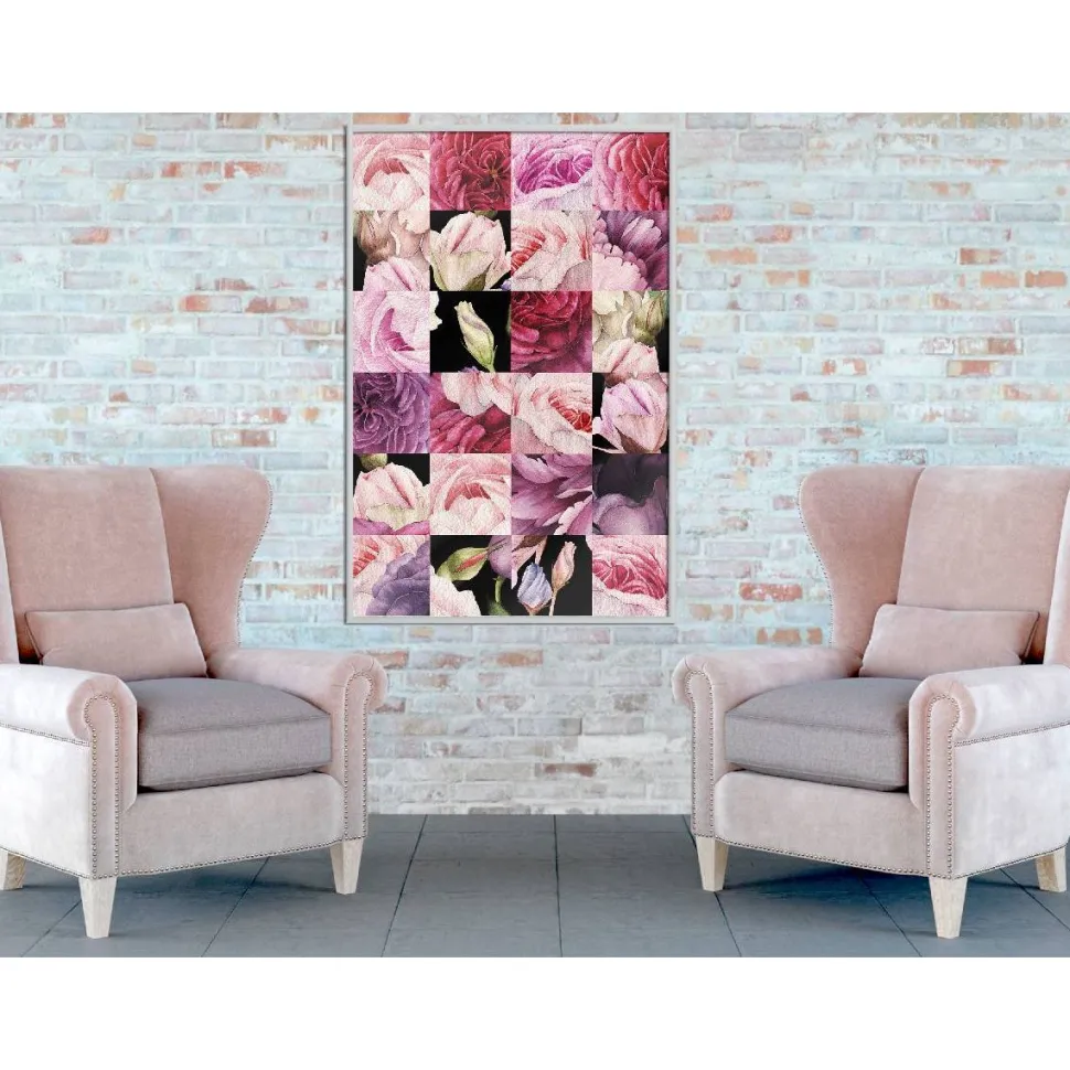 Juliste Artgeist Floral Collage kehyksillä eri kokoja