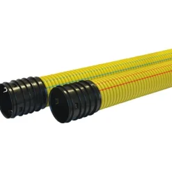 Kaapelinsuojaputki Pipelife Tupla 110x6000 B PE keltainen muhvi  +  tiiviste