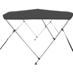 3-kaarinen bimini-kate, antrasiitti 183x180x137 cm