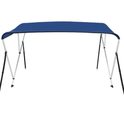 3-kaarinen bimini-kate, sininen, 183x180x137 cm