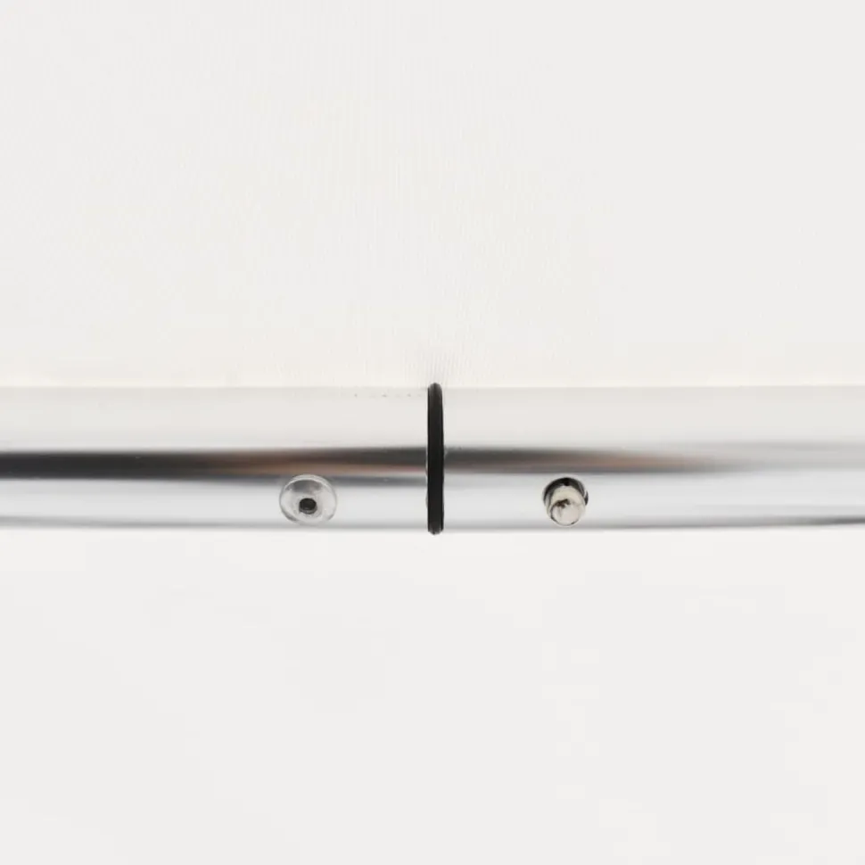 3-kaarinen bimini-kate, valkoinen, 183x140x137 cm