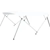 4-kaarinen bimini-kate, valkoinen 243x(230-244)x137 cm