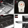 Kaasugrilli Landmann Rexon 12236 3.0 Sapphire Black 3 poltinta