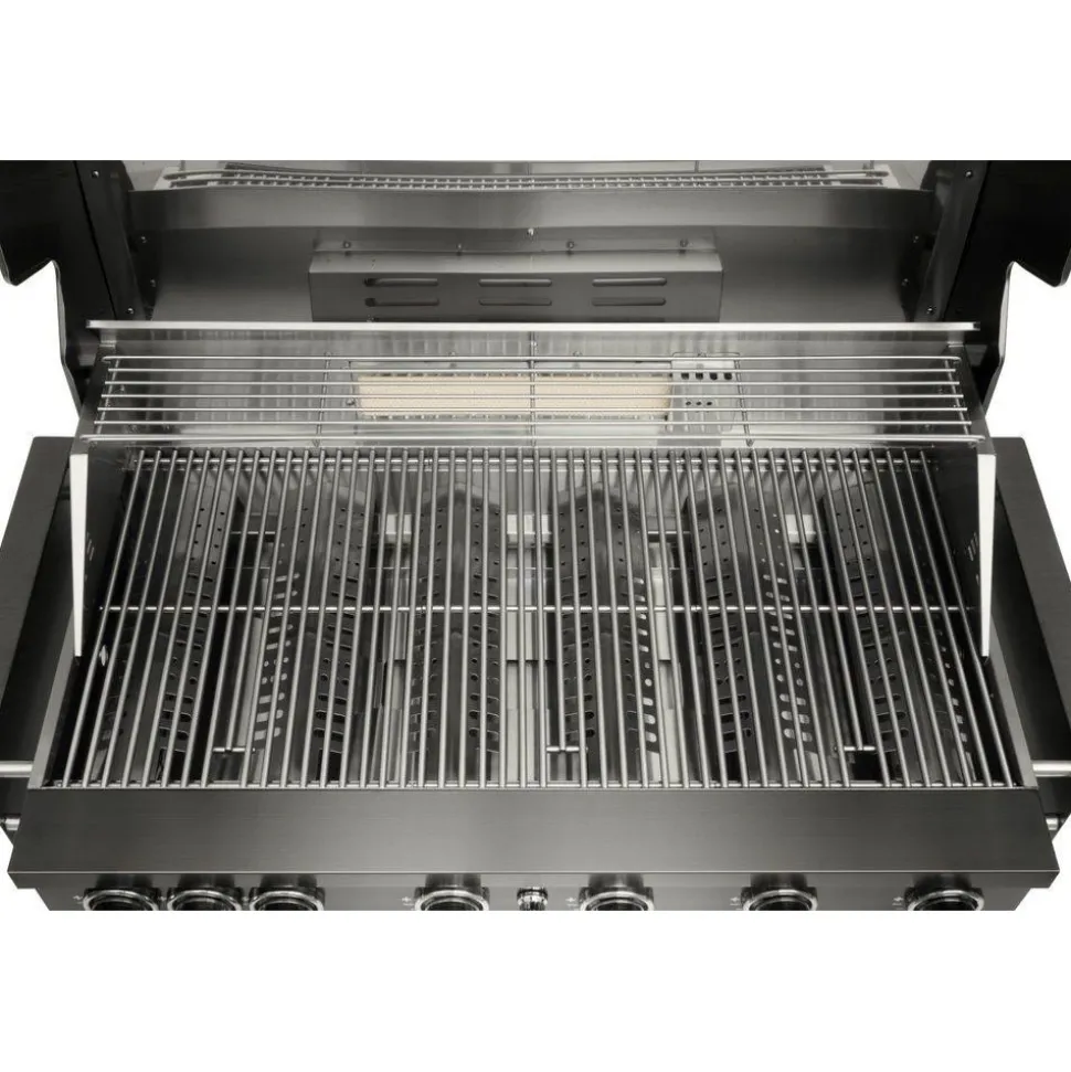Kaasugrilli Mustang Black Jewel 6 built-in, 6 poltinta, upotettava, musta
